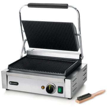 Hendi PANINI kontaktni roštilj sa žljebovima 2200W - 263655