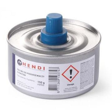 Hendi Pasta za gorivo za grijač hrane, limenka s fitiljem, 145 ml, set od 24 - 193693