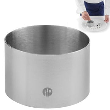 Hendi Prsten za tijesto od nehrđajućeg čelika, promjer 90 mm, visina 45 mm - 512302