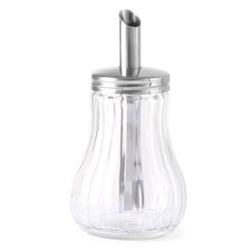 Hendi Staklena posuda za šećer s dozatorom šećera, promjer 80 mm, 200 ml - 452400