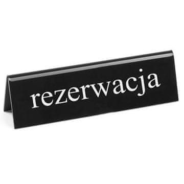 Hendi Dvostrana informativna ploča REZERVACIJE, pleksiglas PL - 663523