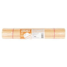 GS ŠTAPIĆI OD ŠEĆERNE VUNE, DRVENI, BUKVA, CERTIFICIRANI, 30 CM, 100 KOM