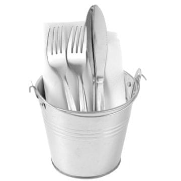 Hendi Minijaturna čelična kanta s ručkom, promjera 120 mm