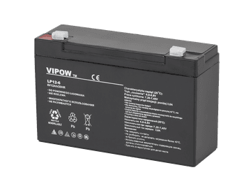 slomart Elkumulator VIPOW 6V 12Ah