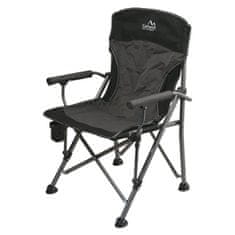 Cattara Merit XXL stolica za kampiranje, sklopiva, crna