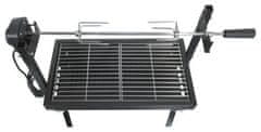 Cattara BARBECUE Roštilj na drveni ugljen, 60 cm, crna