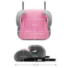 Kinderkraft I-BOOST I-SIZE 2024 PINK auto baza