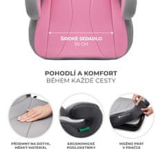Kinderkraft I-BOOST I-SIZE 2024 PINK auto baza
