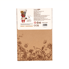 Robotime drveni cvijet suncokreta, drvena 3D slagalica, (TW011)