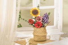 Robotime drveni cvijet ljiljana, drvena 3D slagalica, (TW021)