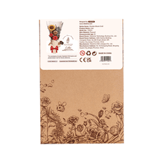 Robotime drveni cvijet ljiljana, drvena 3D slagalica, (TW021)