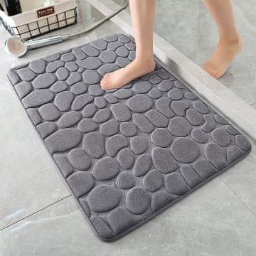 Cool Mango tepih za kupaonicu, prostirka od memorijske pjene s protukliznom podlogom 60 × 40 cm - Bathy