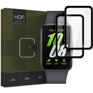 Hofi Hybrid 2x zaštitno staklo za Samsung Galaxy Fit 3, crno