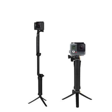 HURTEL 3u1 držač za selfie štap, monopod, stativ za GoPro kameru