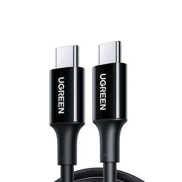 Ugreen USB-C na USB-C 480Mb/s 5A 2m crni kabel