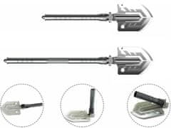 Verkgroup Presavijajući aluminij. 12v1 LOPAT za opstanak 67 cm