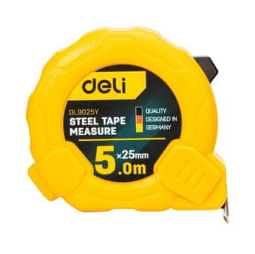 DELKO tools Ručna mjerač trake od 5 metara 25 mm