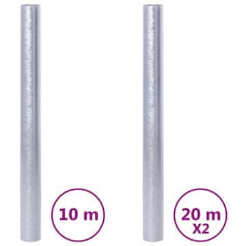 Vidaxl Prozorske folije 3 kom matirane 3D s uzorkom duge PVC