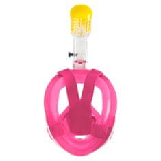 Aga Cjelolicejna maska za ronjenje S/M Bijela/Ružičasta