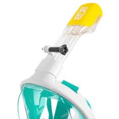 Aga Cjelolicejna maska za ronjenje S/M Bijela/Tirkizna