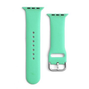 HURTEL Silikonski remen za Apple Watch 2-9/SE 38/40/41mm Silikonski remen APS mint