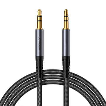 Joyroom Audio Stereo AUX kabel 3,5 mm Mini Jack 1,2 m Crni