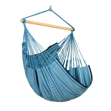 La Siesta Viseća stolica Habana Comfort, do 130 kg, Blue Zebra