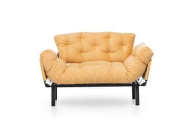 Atelier Del Sofa Dvosjed na razvlačenje NITTA senf, Nitta - Mustard