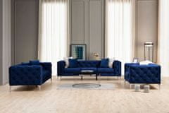 Atelier Del Sofa Dvosjed, Mornarsko plava, Como - Navy Blue