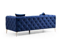 Atelier Del Sofa Dvosjed, Mornarsko plava, Como - Navy Blue