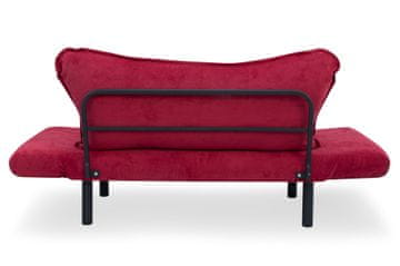 Atelier Del Sofa Dvosjed na razvlačenje CHATTO tamnocrvena, Chatto - Maroon