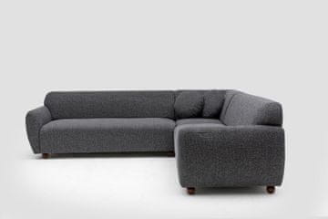 Atelier Del Sofa Kutna garnitura EDDY, tamno siva, Eddy Corner 2 (3L-C-3R) - Dark Grey