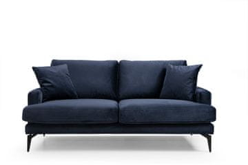 Atelier Del Sofa Dvosjed PAPIRA plava, Papira 2 Seater - Navy Blue