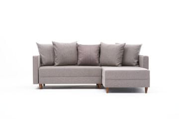 Atelier Del Sofa Kutna garnitura na razvlačenje AYDAM desna, krem, Aydam Right - Cream