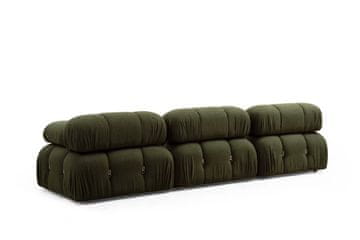Atelier Del Sofa Kutna garnitura, zelena, Bubble Green L1-O1-1R-PUF