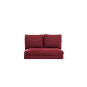 Atelier Del Sofa Dvosjed na razvlačenje, Kesten, Taida - Maroon
