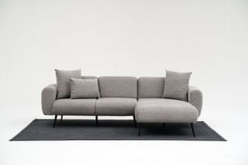 Atelier Del Sofa Kutna garnitura, Side Right - Light Grey