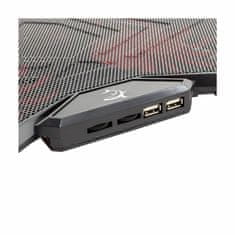 White Shark Podloga za laptop s 5x ventilatorom za igranje GCP-29 ICE WIZARD