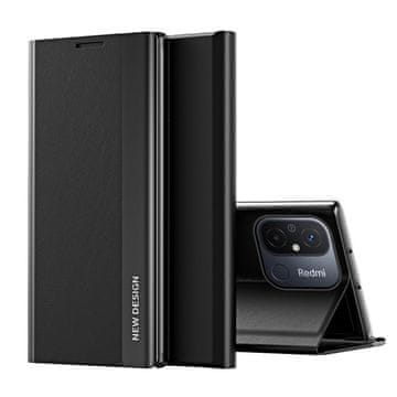 HURTEL Futrola s preklopom i postoljem za Xiaomi Redmi Note 12 Pro+ Sleep Case Pro crna