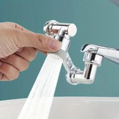 HOME & MARKER® Nastavak za pipo s rotacijom 1080°, kuhinjski višesmjerni dozator vode, filter protiv prskanja | DUOTAP