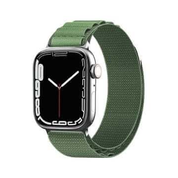 HURTEL Alpine remen s čeličnom kopčom za Apple Watch 38/40/41 mm, zelene boje