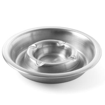 Hendi Pepeljara s posudom za pepeo, nehrđajući čelik, promjer 140 mm - 440001