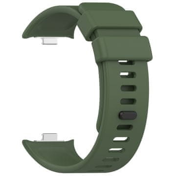 BStrap Silicone remen za Xiaomi Redmi Watch 4, dark green