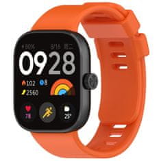 BStrap Silicone remen za Xiaomi Redmi Watch 4, orange