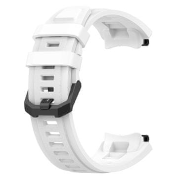 BStrap Silicone remen za Xiaomi Amazfit Active Edge, white