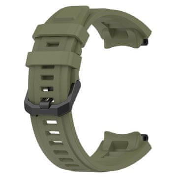 BStrap Silicone remen za Xiaomi Amazfit Active Edge, jungle green