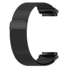 BStrap Milanese remen za Xiaomi Amazfit Active Edge, black