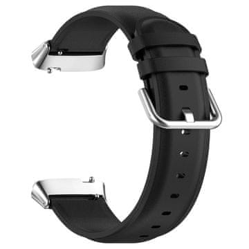 BStrap Leather remen za Xiaomi Redmi Watch 3 Active / Lite, black