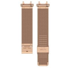 BStrap Milanese remen za Xiaomi Amazfit Active Edge, rose gold