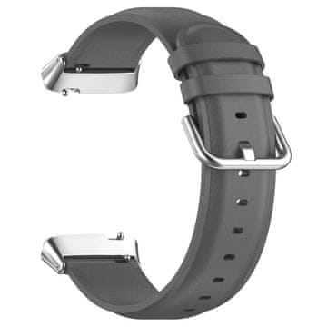 BStrap Leather remen za Xiaomi Redmi Watch 3 Active / Lite, gray
